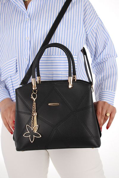 By Hakan Women's Shoulder Handbag, Shoulder Bag and Counter Bag Black