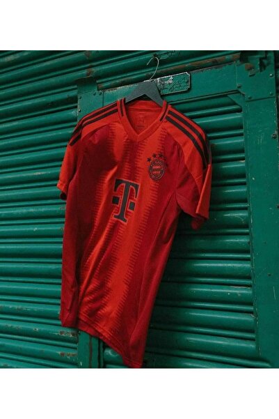 BYSPORTAKUS Bayern/Münih 2024/25 Yeni Sezon İsimsiz Iç Saha Forması (RED KİT)