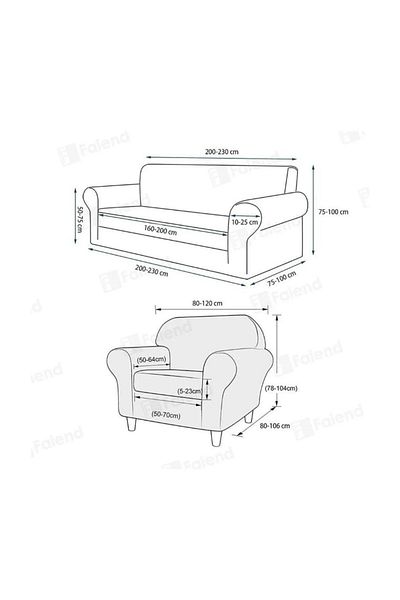 probak Jacquard Plain Pattern 3 3 1 1 Elastic Sofa Cover Set Sofa Sofa Bed Cover Seat Cover