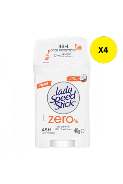 Lady Speed Stick X4 - LADY SPEED STICK ANTIPERSPIRANT STICK 40G FRESH COCONUT