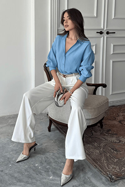 Paw Garage Γυναικείο πουκάμισο Freya Modal Fabric oversized