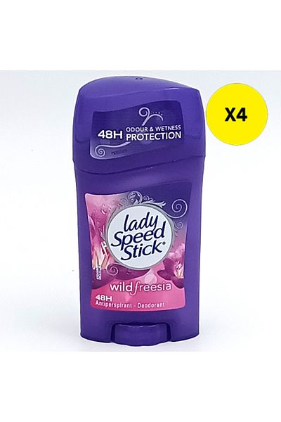 Lady Speed Stick X4 - LADY SPEED STICK ANTIPERSPIRANT STICK 40GWILD FREESIA
