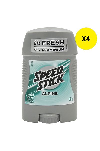 MENNEN SPEED STICK X4 - MENNEN SPEED STICK ANTIPERSPIRANT STICK 50G ALPINE