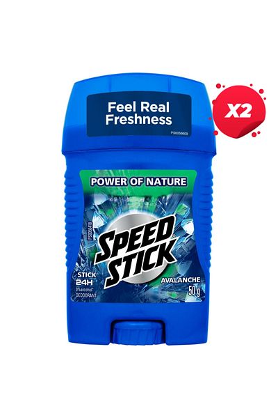 MENNEN SPEED STICK X2 - MENNEN SPEED STICK ANTIPERSPIRANT STICK 50G AVALANCHE