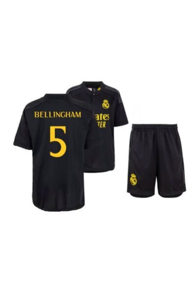 BYSPORTAKUS R. Madridd 2023-24 Yeni Sezon Jude Bellingham Çocuk Forması 3'lü ...