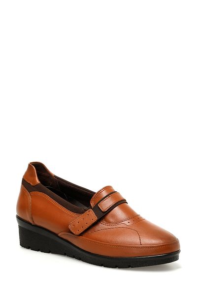 Polaris 5 Nokta 104542Z3PR Tan Women's Wedge Shoes