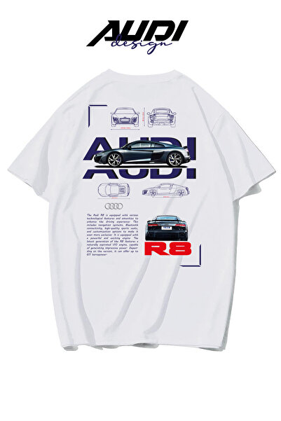Freeyez Unisex Oversize Audi R8 T-shirt