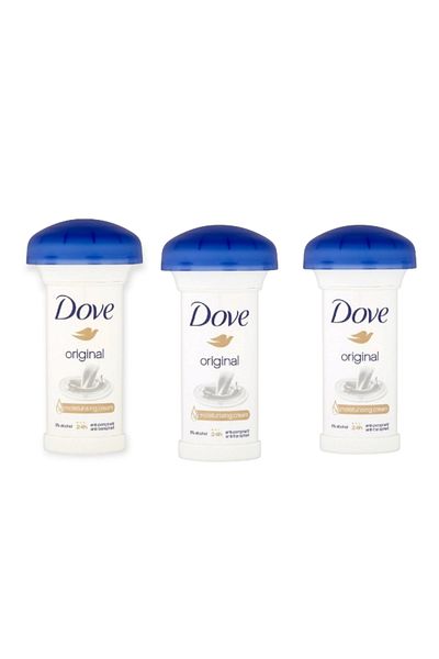 alatar Dove Original Deodorant with Moisturizing Cream - 50 ml 3 pieces