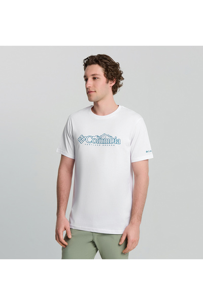 Columbia Csc Branded Peaks Men's Short Sleeve T-Shirt