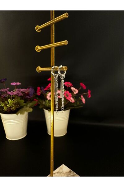 Mutenaura Gotik-Paslanmaz Çelik Küpe Unisex