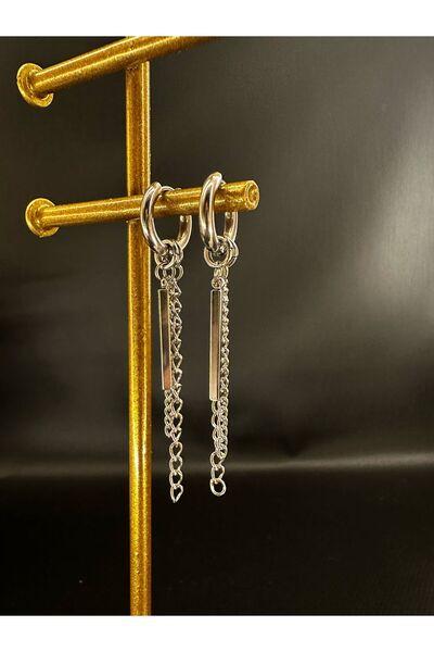 Mutenaura Gotik-Paslanmaz Çelik Küpe Unisex