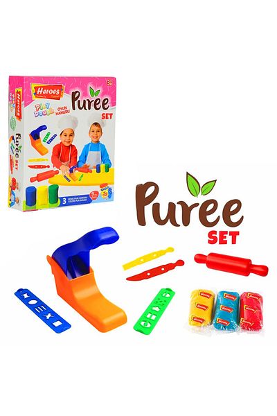 HEROES TOYS Small Boxed House Puree Play Dough Set