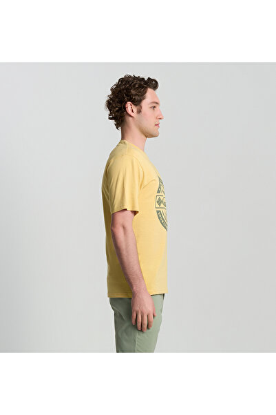 Columbia CSC Button Badge Erkek Kısa Kollu T-Shirt