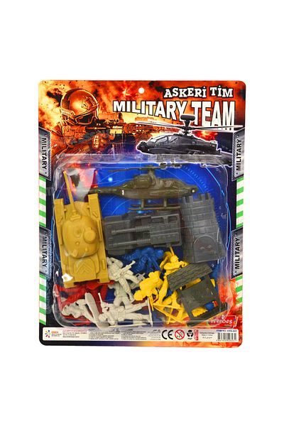 HEROES TOYS MILITARY TEAM CARD 3+