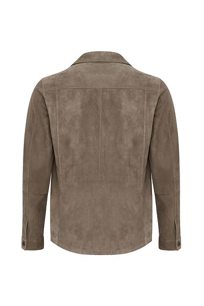 Derimod Kroos Men's Mink Suede Leather Jacket 25Sgd 656710