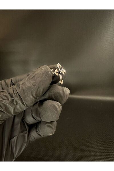 Mutenaura Gotik-Paslanmaz Çelik Unisex Küpe (Tekli Satılır)