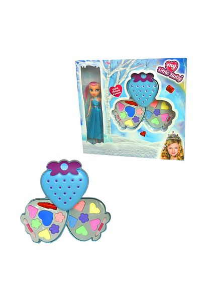 My Little Baby Makeup Set Snow Princess Strawberry Boxed Double 6 +
