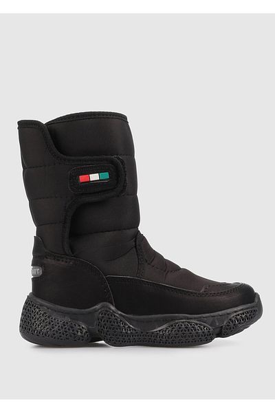 Kiddo Black Snow Boots