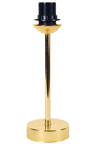 Dekovien أسود أبيض ذهبي 3 ألوان معدن عاكس الضوء قاعدة 28 سم AYK0058