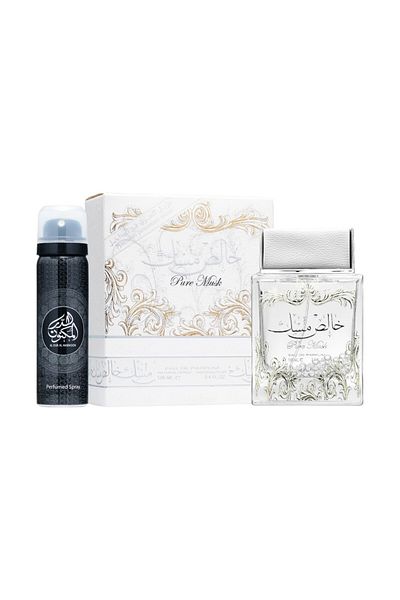 lattafa Spray Pure Musk 100 Ml + 50 Ml Deo