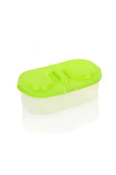 Choice 1pc green 1PC Healthy Plastic Food Container Portable Lunch Box Capacity Camping Picnic Food Fruit C
