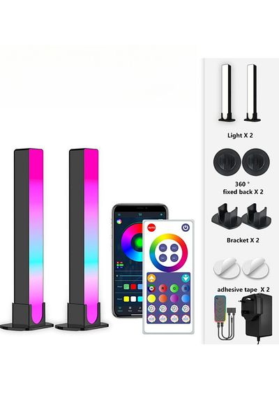 COOYA RGB smart LED light strip,immersive experience,APP control,multiple dynamic modes,with Bluetooth