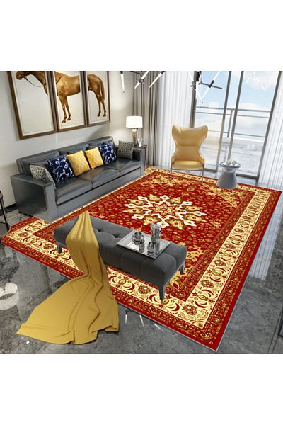 sharpdo Modern Minimalist Bedroom Living Room Carpet