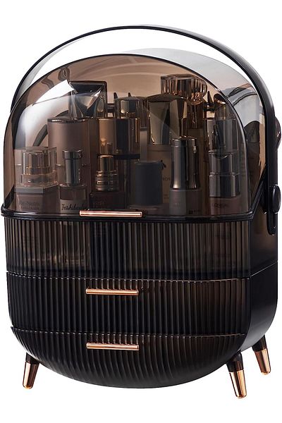 ETG Portable Retro Series Multi-Function Make Up Case Dustproof Cosmetic Storage Box