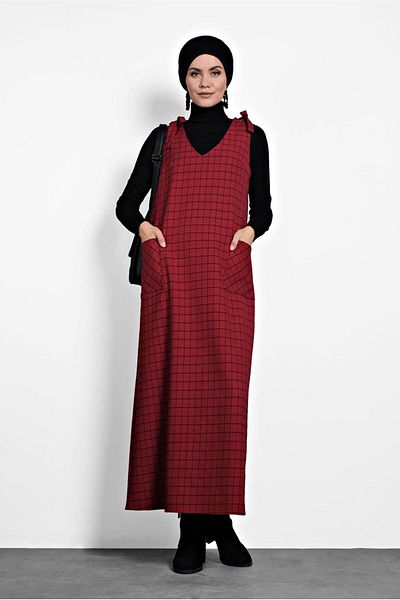 Alvina Square Patterned Pocket Gilet - Model 40190