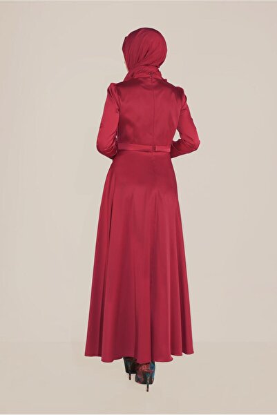 Alvina Floral Embroidered Collar - Dress 40677