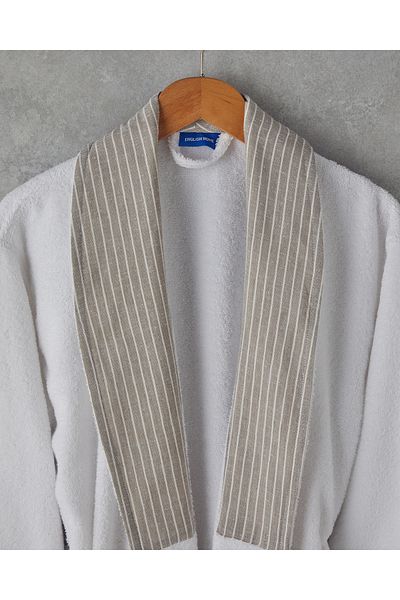 English Home روب حمام ليون قطن L-XL أبيض