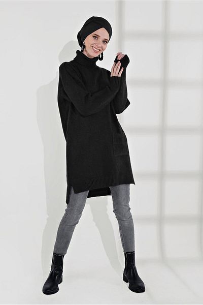 TRENDTESETTÜR Γυναικείο τζιν παντελόνι με γκρι παντελόνι 7529