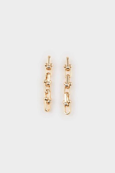 DeFacto Women's Golden Earrings (E9087Axns)