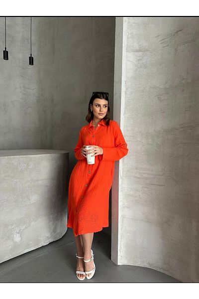 GALA WOMAN Muslin Fabric Authentic Tunic Dress