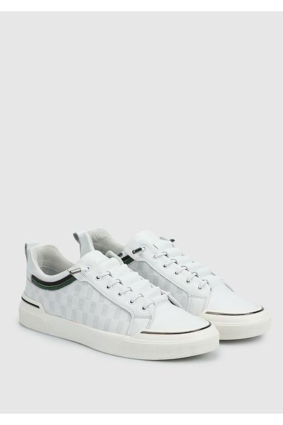 Provoq Tenis pentru bărbați din piele albă