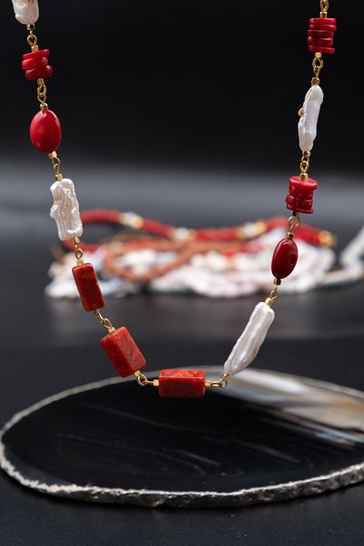 Serenite Collection Redbone Necklace