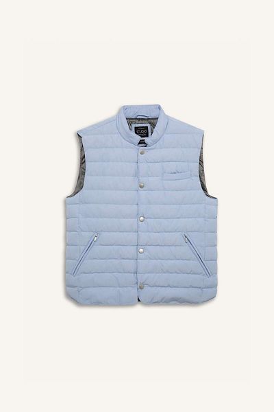 DeFacto Βαμβακερό γιλέκο Slim Fit Slim Fit E6420AX25SP