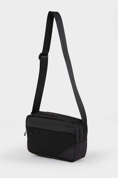 DeFacto Men's Faux Leather Crossbody Bag E4110Axns