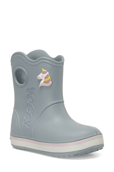 Binono TOG P 3PR GRAU Regenstiefel für Mädchen
