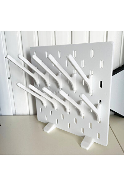 Morpiko - Skadis Pano Için 10 Adet Plastik Aksesuar Askısı - Iplik, Makara Ve Aksesuar, Pano Yoktur.