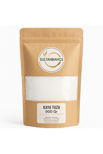 sultanbahçe Doğal Kaya Tuzu 500 gr - Katkısız, Saf Ve Mineralli Öğütülmüş Sof...