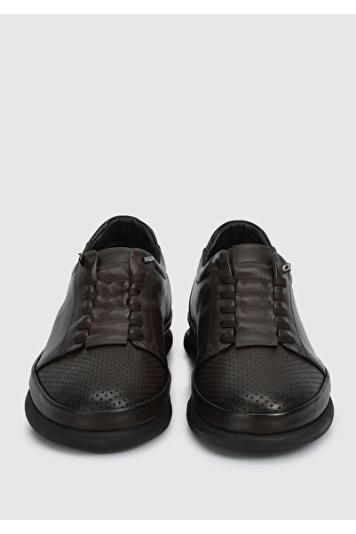 Eclipse Kahve Deri Erkek Ayakkabı
