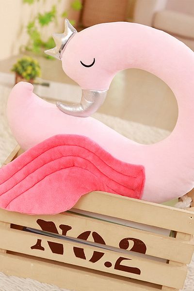 Ecrou Winged Unicorn Neck Pillow