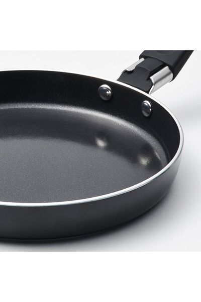 IKEA HEMLAGAD Frying pan, non-stick coating black, 17 cm