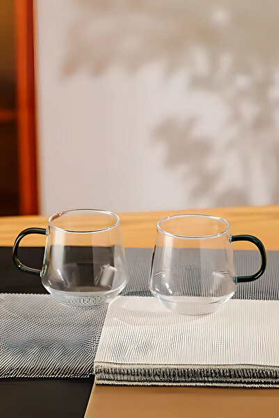 Yaren Style Borosilicate Truck Cup - 400ml Home Office Tea, Coffee, Soft Drink Glass