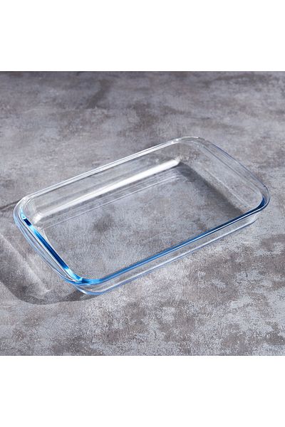 mijotex Rectangular Glass Oven Tray 34.5 X 21 CM 2.2 L