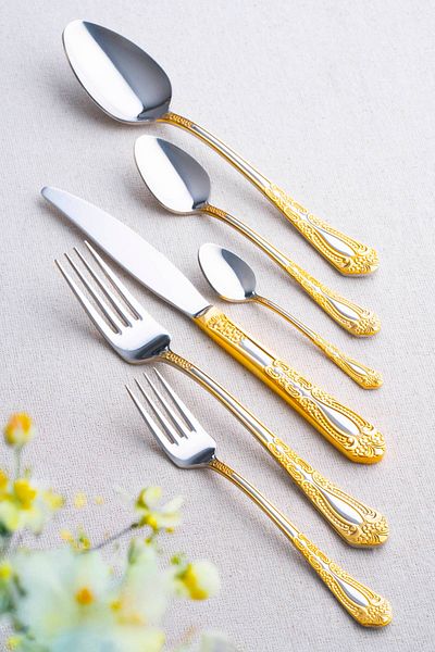 ACAR Haven 6 Person 36 Piece Fork Spoon Knife Set