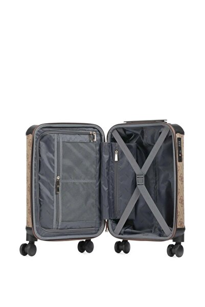 Guess Berta Kadın Kahverengi Kabin Boy Valiz TWOB8688983-LGW