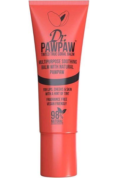 Dr.Pawpaw DR. PAWPAW DR PAWPAW TINTED TRUE CORAL BALM 10ML