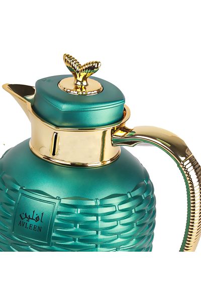 ALSAIF Evelyn Green Gilded Sword Thermos Set